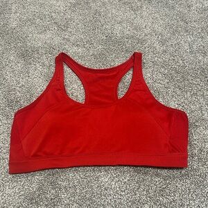 ZYIA‎ Active Red Racerback Sports Bra size Large
